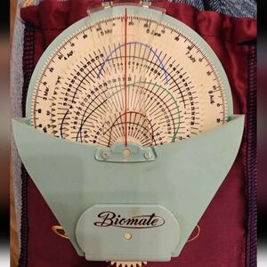 Vintage BioMate Bio Rhythm Calendar 1960s Astrological Chart Tool Device